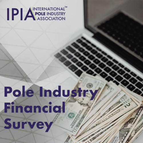 IPIA logo with text: Pole Industry Financial Survey.