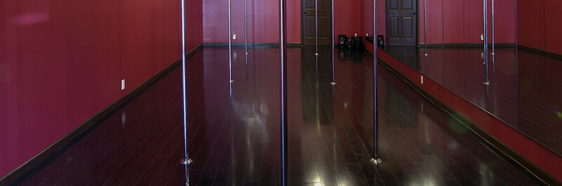 Empty Pole Dance Studio.