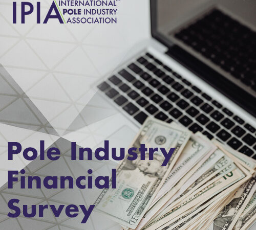 IPIA logo with text: Pole Industry Financial Survey.