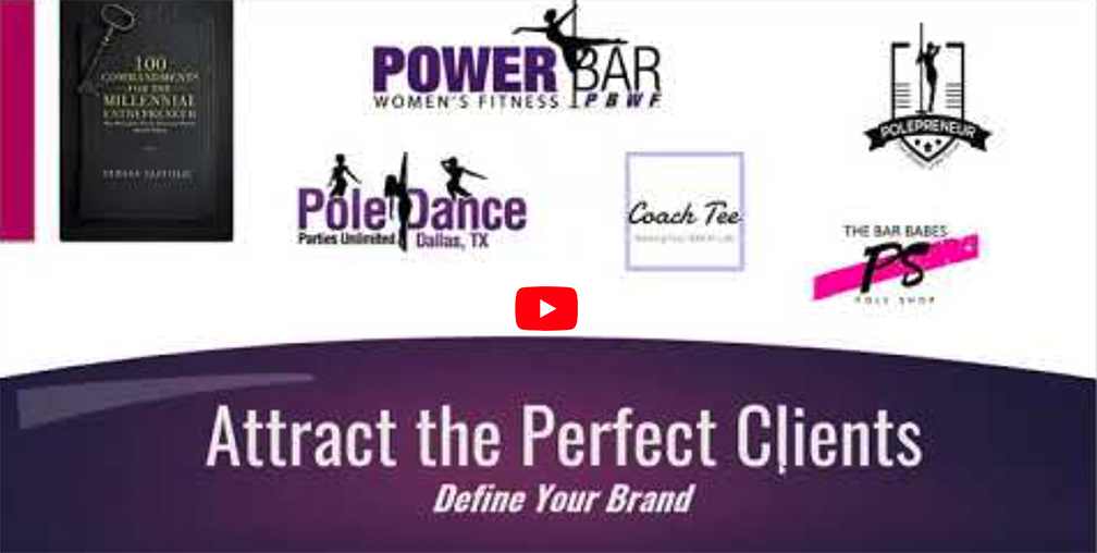 IPIA Webinar: Attract the Perfect Clients by Defining Your Brand with Teresa Saffold, Power BAR Women's Fitness