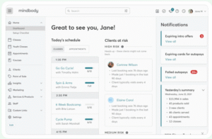 Mindbody Screenshot 