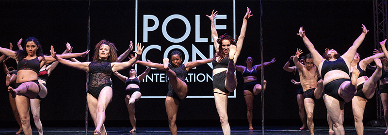PoleFIT Revolution Performance Team performs at PoleCon 2024