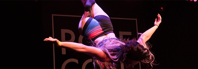 Aphrodite performs at PoleCon 2022