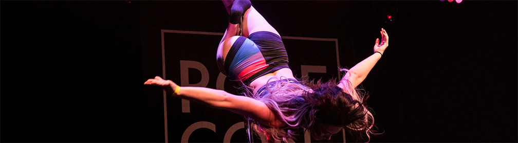 Aphrodite performs at PoleCon 2022
